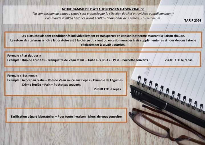 Plateau repas chaud Arcis-sur-Aube
